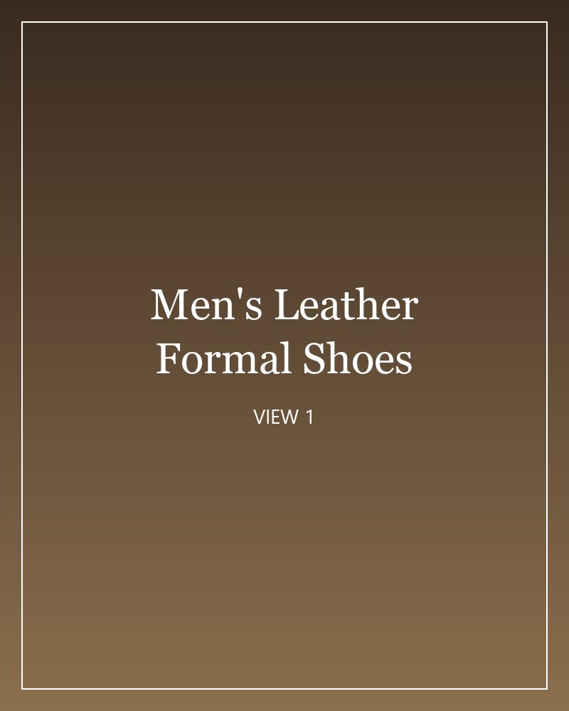 Men's Leather Formal Shoes