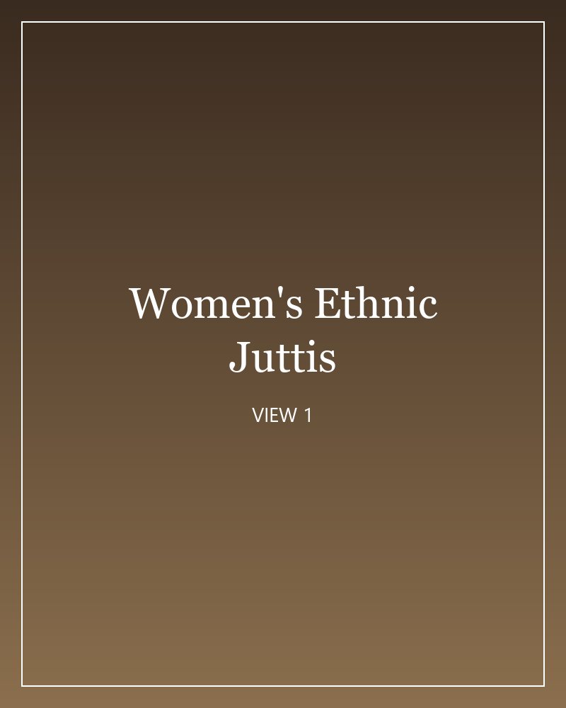 Women's Ethnic Juttis