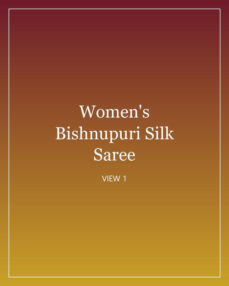 Women's Bishnupuri Silk Saree